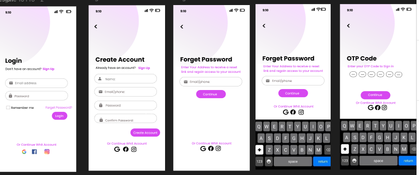 UI UX Login